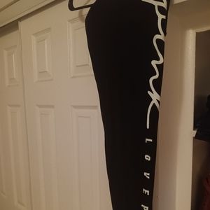 Pink VS leggings